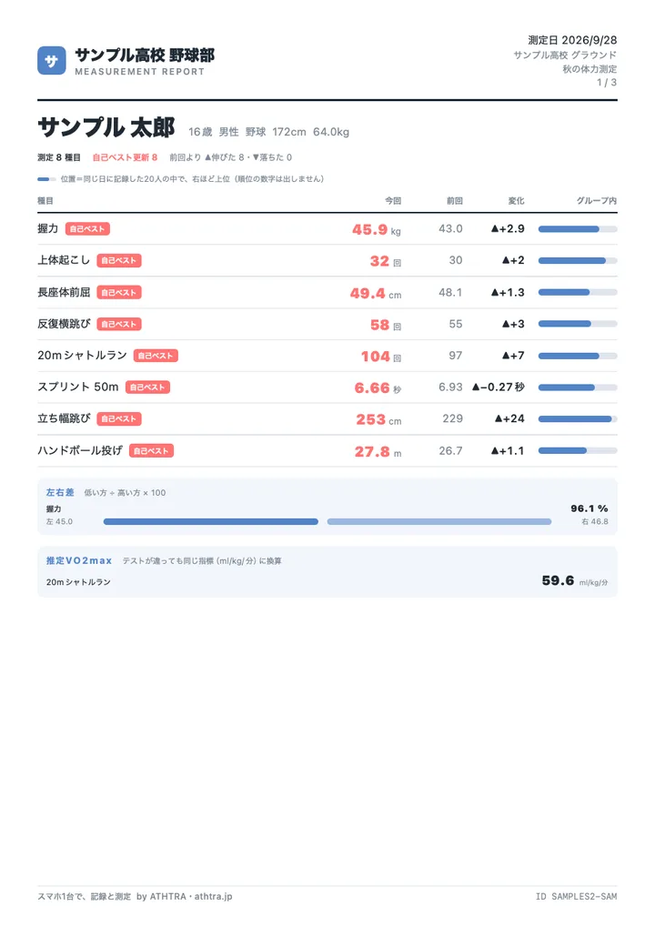 印刷用のA4のPDF